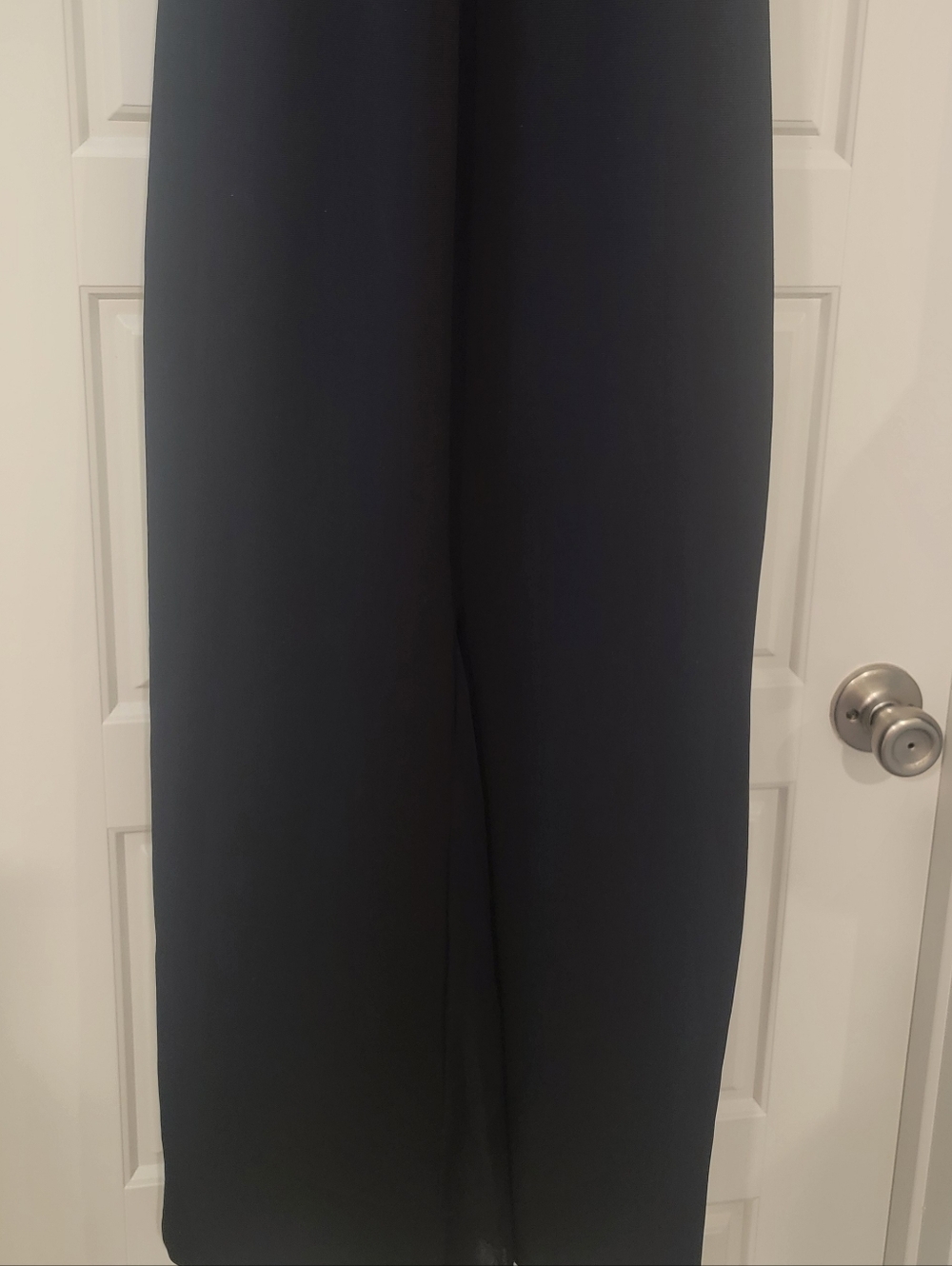 Source Unknown Black Maxi Dress with Sheer Insets - Picture 7 of 12